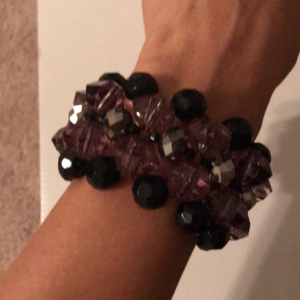 Fun chunky beaded statement  bracelet